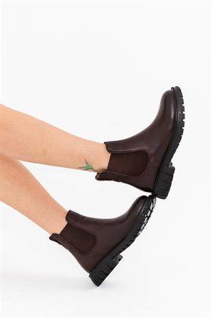 Kadın Bot Hakiki Deri Ayakkabı 002K23K1551