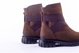 Kadın Bot Hakiki Deri Ayakkabı 002K23K1553