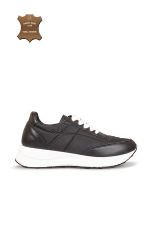 Kadın Deri Ve Tekstil Sneaker Ayakkabı 122Y25K13501