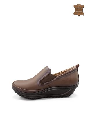 Kadın Günlük Hakiki Deri Rahat Ayakkabı 001Y24K1044