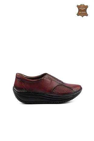 Kadın Günlük Hakiki Deri Rahat Ayakkabı 001Y20K1018