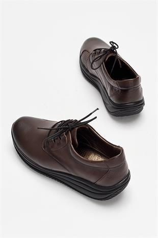 Kadın Günlük Hakiki Deri Rahat Ayakkabı 001Y20K1019