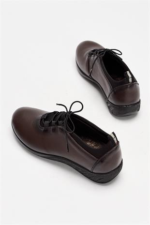 Kadın Günlük Hakiki Deri Rahat Ayakkabı 001Y20K1013