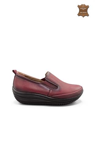 Kadın Günlük Hakiki Deri Rahat Ayakkabı 001Y24K1044