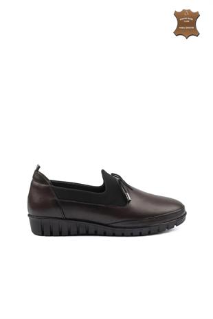 Kadın Günlük Hakiki Deri Rahat Ayakkabı 001Y20K1027