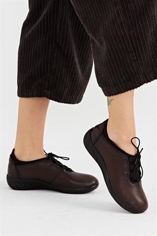 Kadın Günlük Hakiki Deri Rahat Ayakkabı 001Y20K1013