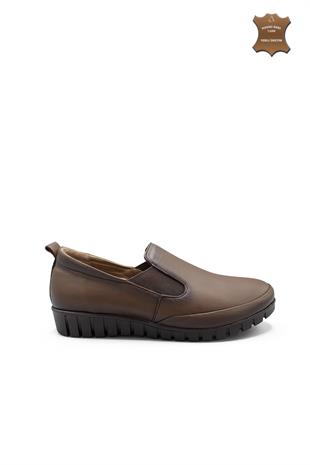 Kadın Günlük Hakiki Deri Rahat Ayakkabı 001Y24K1043