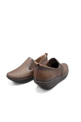 Kadın Günlük Hakiki Deri Rahat Ayakkabı 001Y24K1044