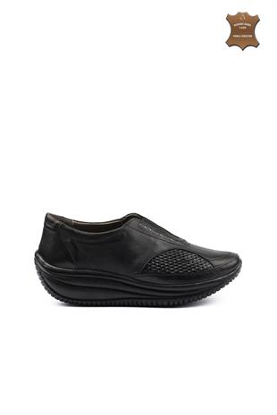 Kadın Günlük Hakiki Deri Rahat Ayakkabı 001Y20K1018