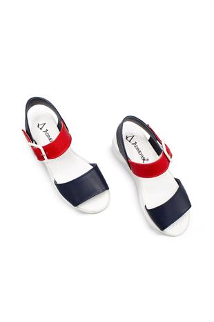 Kadın Hakiki Deri Sandalet Ayakkabı 109Y24K12500