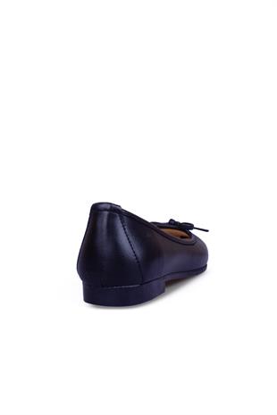 Kadın Klasik Babet Hakiki Deri Ayakkabı 074Y25K11062