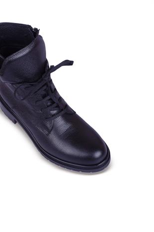 Kadın Postal Bot Hakiki Deri Ayakkabı 081K24K11113