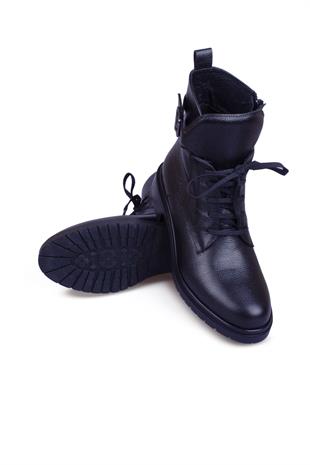 Kadın Postal Bot Hakiki Deri Ayakkabı 081K24K11113