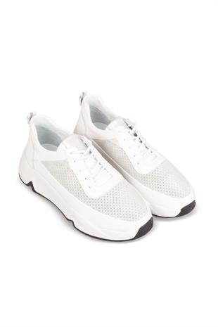 Kadın Sneaker Hakiki Deri Ayakkabı 002Y25K1560