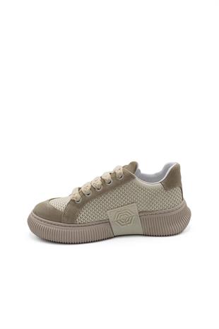 Kadın Sneaker Hakiki Deri Ayakkabı 107Y24K12301