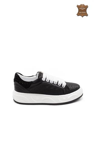 Kadın Sneaker Hakiki Deri Ayakkabı 107Y24K12302