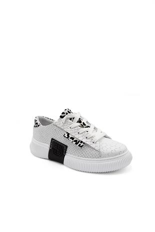 Kadın Sneaker Hakiki Deri Ayakkabı 107Y24K12305