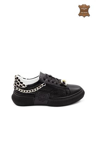 Kadın Sneaker Hakiki Deri Ayakkabı 107Y24K12300