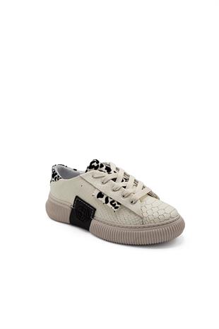Kadın Sneaker Hakiki Deri Ayakkabı 107Y24K12305