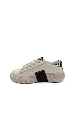 Kadın Sneaker Hakiki Deri Ayakkabı 107Y24K12305