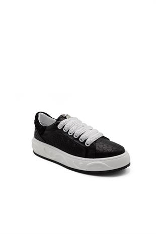 Kadın Sneaker Hakiki Deri Ayakkabı 107Y24K12302