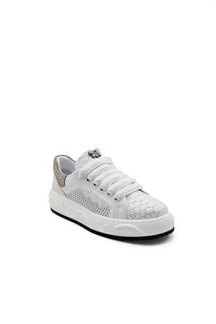Kadın Sneaker Hakiki Deri Ayakkabı 107Y24K12302