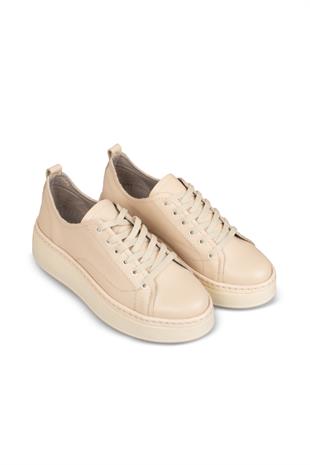 Kadın Sneaker Hakiki Deri Ayakkabı 121Y25K13300