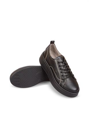 Kadın Sneaker Hakiki Deri Ayakkabı 121Y25K13300