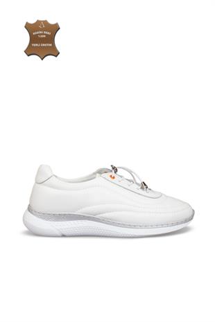 Kadın Sneaker Hakiki Deri Rahat Ayakkabı 122Y25K13504
