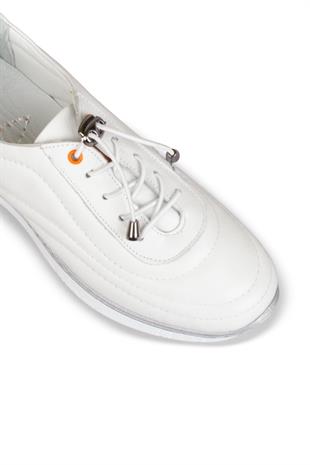 Kadın Sneaker Hakiki Deri Rahat Ayakkabı 122Y25K13504