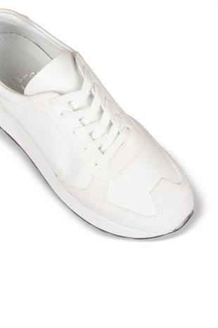 Kadın Sneaker Hakiki Deri Rahat Ayakkabı 122Y25K13503