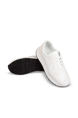 Kadın Sneaker Hakiki Deri Rahat Ayakkabı 122Y25K13503
