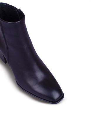 Kadın Topuklu Bot Hakiki Deri Ayakkabı 084K25K11308