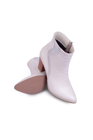 Kadın Topuklu Bot Hakiki Deri Ayakkabı 074K25K11057