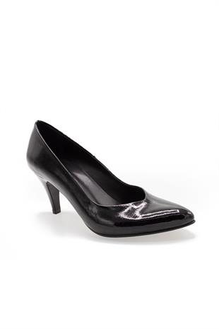 Kadın Topuklu Stiletto Hakiki Deri Ayakkabı 052Y21K10002