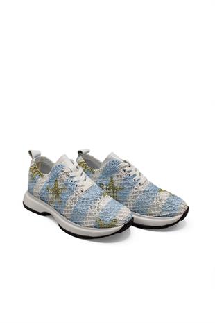 Kadın Yazlık Sneaker Ayakkabı - 101Y24K11910