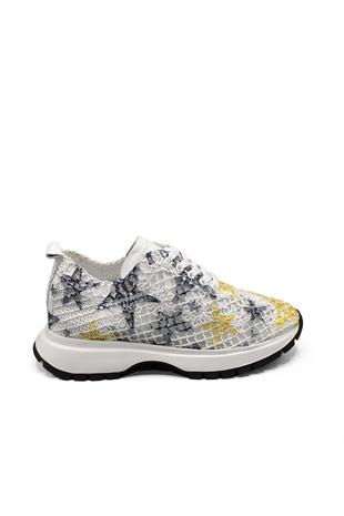 Kadın Yazlık Sneaker Ayakkabı - 101Y24K11906