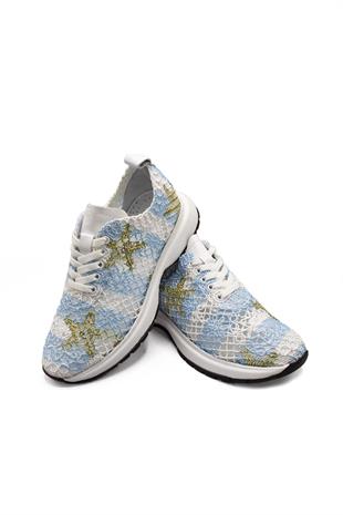 Kadın Yazlık Sneaker Ayakkabı - 101Y24K11910