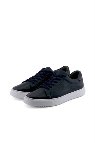 Erkek Sneaker Hakiki Deri Ayakkabı 002Y22E4050