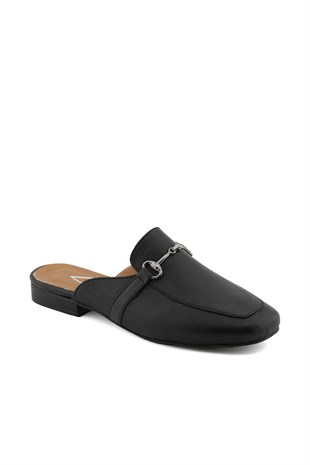 7AdımdaAşk İç Dış Hakiki Deri Kadın Terlik 024Y21K10403