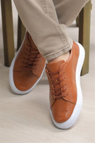 Erkek Sneaker Hakiki Deri Ayakkabı 002Y22E4050
