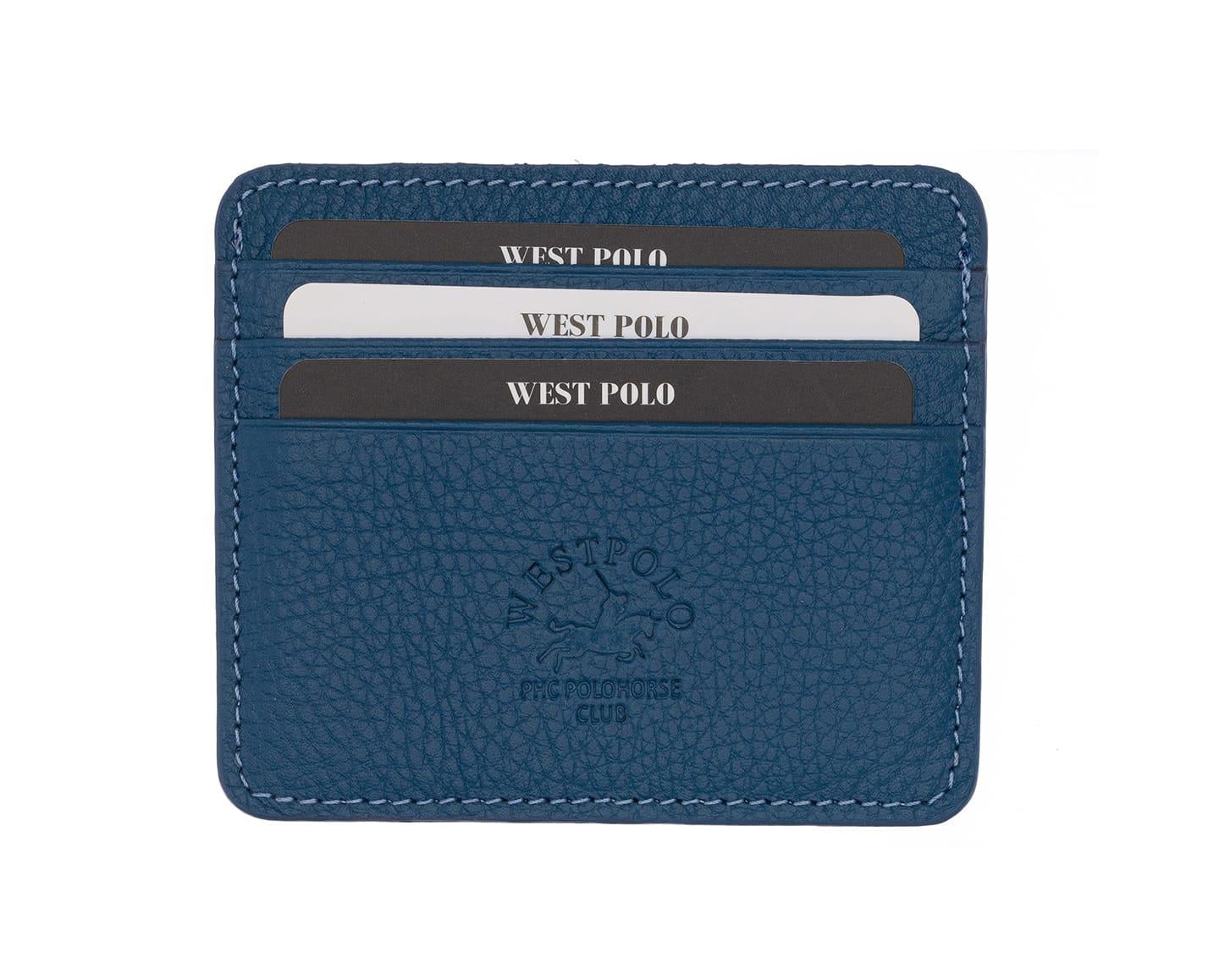 NL49-KOTMARİWestpolo Unisex Süper Slim Para Bölmeli Hakiki Deri İnce Kredi Kartlık & Kartvizitlik Cüzdan 6 Bölmeli-Kotmari