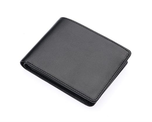 NL1544ISIMSIZ-SIYAHWestpolo Hakiki Deri Kişiye Özel Bozuk Para Bölmeli Erkek Cüzdan Kartlık - Siyah