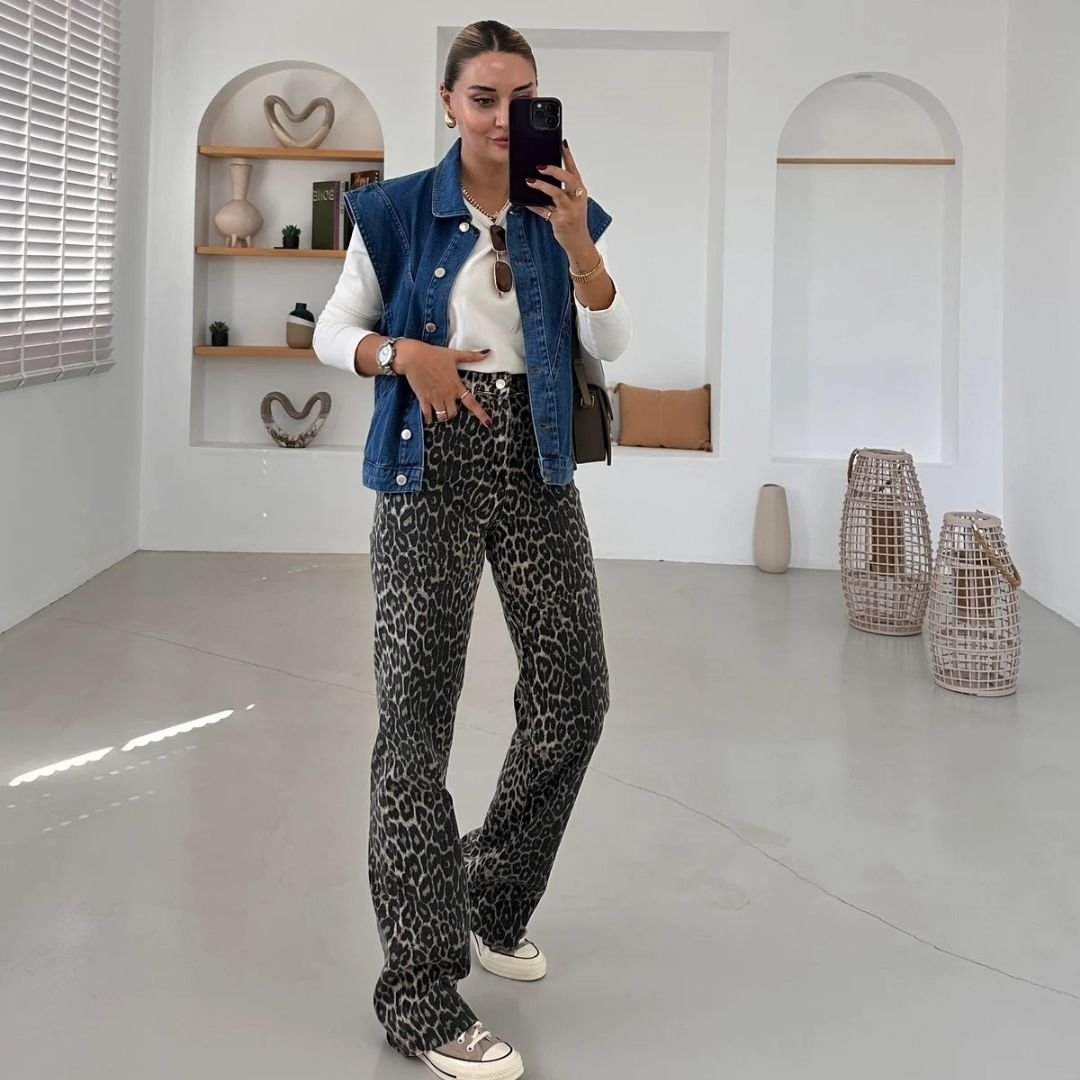 Leopar Pantolon Kombinleri Nasıl Yapılır ?