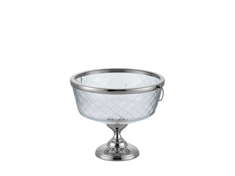 AYAKLI KULPLU NICKEL MEYVELIK 25X24X21 CM