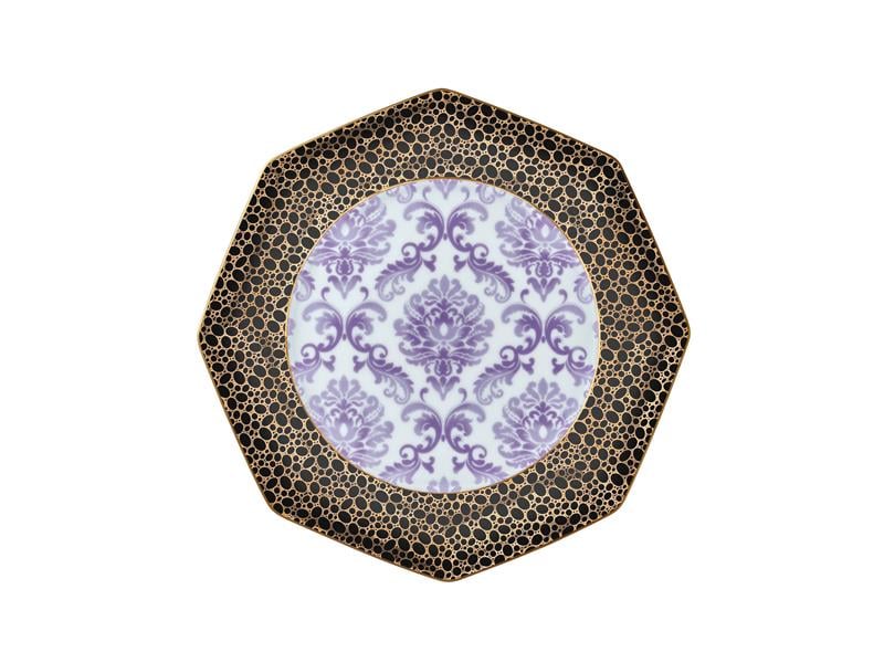Blooming Baroque - Kahvaltı Tabağı 21 cm Mor