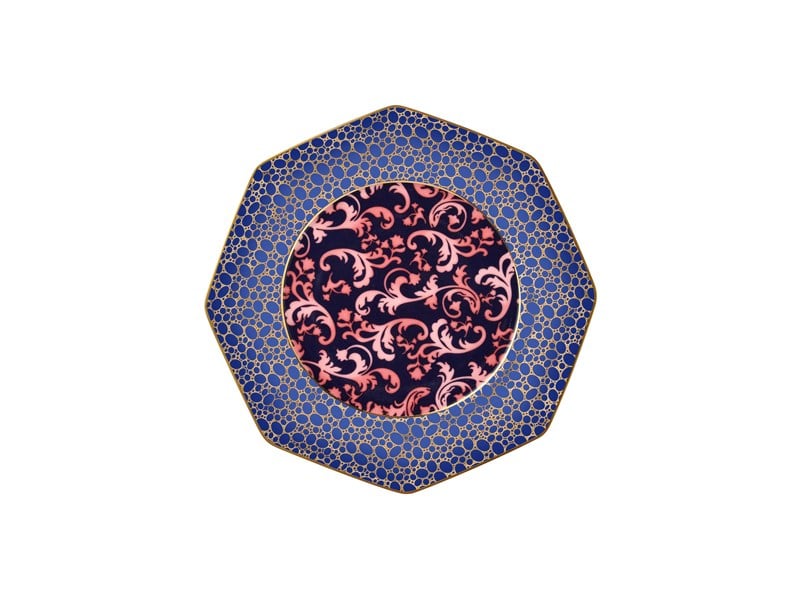 Blooming Baroque - Pasta Tabağı 17 cm Kırmızı