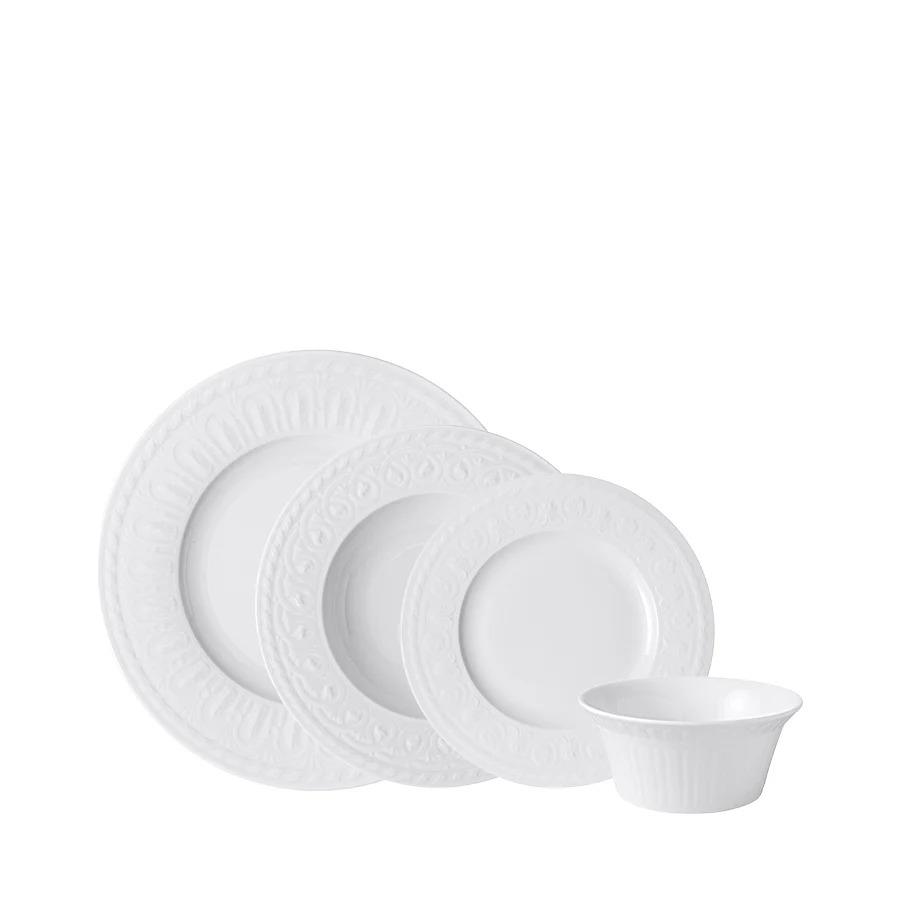 Cellini 12 Kişilik 48 Parça Porselen Yemek Takımı