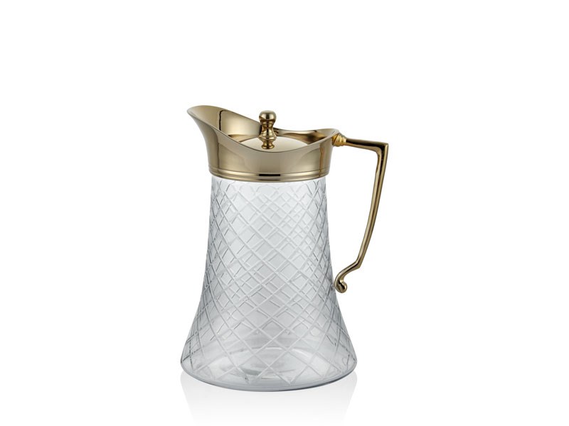 DC JUG SURAHI GOLD 18X15,5X23,5 CM
