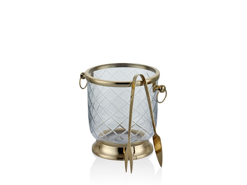 DC MASALI BUZ KOVASI GOLD 21,5X15X18,5 CM